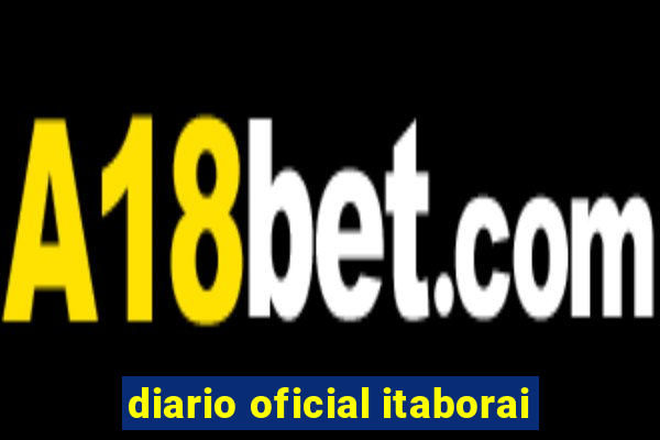 diario oficial itaborai